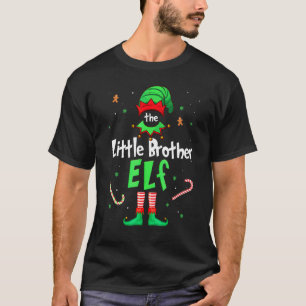 弟のエルフ クリスマスマッチング Xmas クリスマスのための Tシャツ