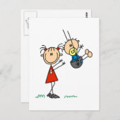 弟のカードおよびステッカーとの大きいSis ポストカード (正面/裏面)