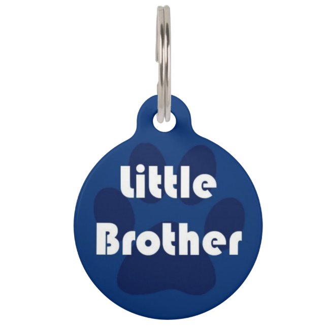 弟のペット用名札 ペット　ネームタグ (正面)