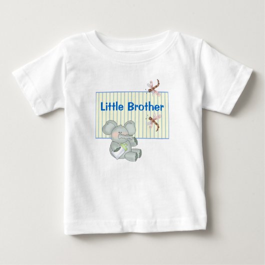 弟の動物園ゾウトンボ ベビーTシャツ (正面)