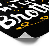 弟の小さなデザインを見るのを待つ#39&T ポスター (角)