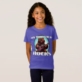 弟の岩だ！ベーカラフルム Tシャツ (正面フル)