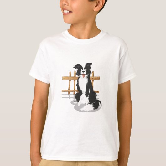 弟の犬テホに会う Tシャツ (正面)