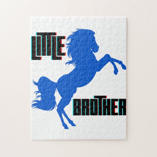 弟の馬の飼育 ジグソーパズル (縦)