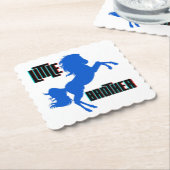 弟の馬の飼育 ペーパーコースター (アングル)