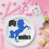 弟の馬の飼育 ペーパープレート (パーティー)