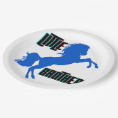 弟の馬の飼育 ペーパープレート (アングル)