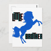 弟の馬の飼育 ポストカード (正面/裏面)