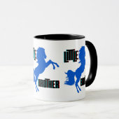 弟の馬の飼育 マグカップ (正面右)