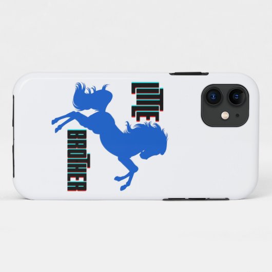 弟の馬の飼育 Case-Mate iPhoneケース (裏面(横))