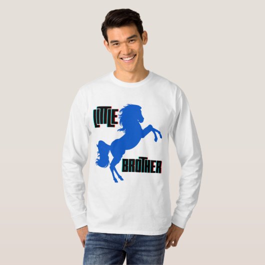 弟の馬の飼育 Tシャツ (正面フル)