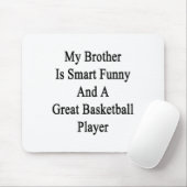 弟はバスケ頭が切れるット素晴らしPだ マウスパッド (マウス)