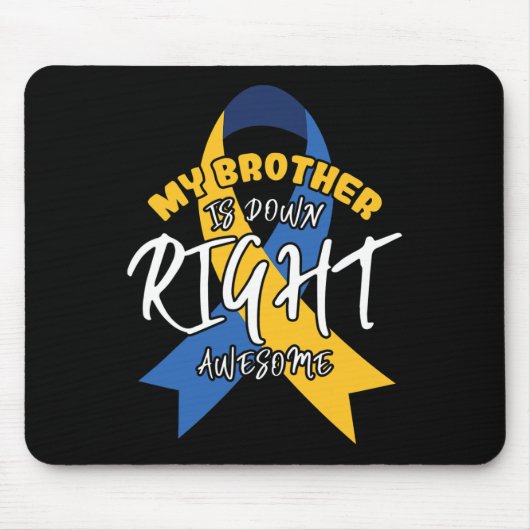 弟は右下症素晴らし候群阿波 マウスパッド (正面)