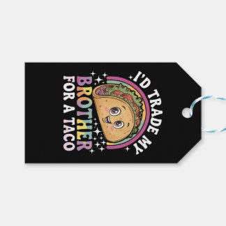 弟をタコ・シンコ・デ・マヨと交換しよう ギフトタグ