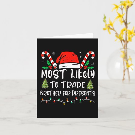 弟をプレゼントM家に取り引く可能性が高い カード (黄色い花)