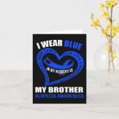 弟を思い出して――脱毛症の啓発に  カード (黄色い花)