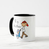 弟を持つお兄さん マグカップ (正面左)