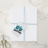 弟モンスタートラック ギフトタグ (より糸付き)