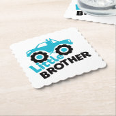 弟モンスタートラック ペーパーコースター (アングル)