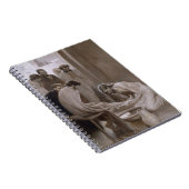 弟子たちの足を洗うイエス ノートブック (右側)