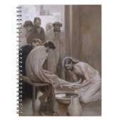 弟子たちの足を洗うイエス ノートブック (正面)