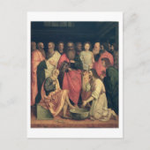 弟子たちの足を洗うキリスト ポストカード (正面)