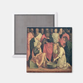 弟子たちの足を洗うキリスト マグネット (正面/裏面)