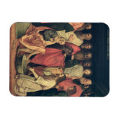 弟子たちの足を洗うキリスト マグネット (横)