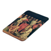 弟子たちの足を洗うキリスト マグネット (左側)