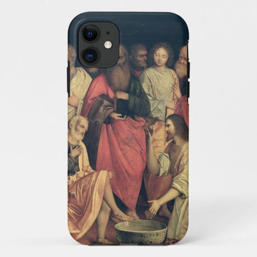 弟子の足を洗浄しているキリスト Case-Mate iPhoneケース (裏面)