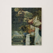 弟子の足、c.1547を洗浄しているキリスト ジグソーパズル (縦)