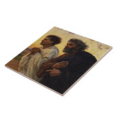 弟子ピーターおよびジョンのランニング タイル (側面)