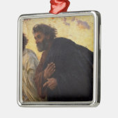 弟子ピーターおよびジョンのランニング メタルオーナメント (左)