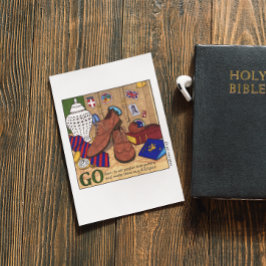 弟子作成へ行くPastor感謝カード サンキューカード