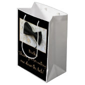 弟感謝していが私の歩くを下る通路 ミディアムペーパーバッグ (正面アングル)