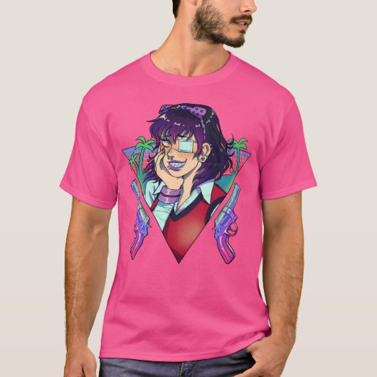 弥陀利生島 Tシャツ (正面)