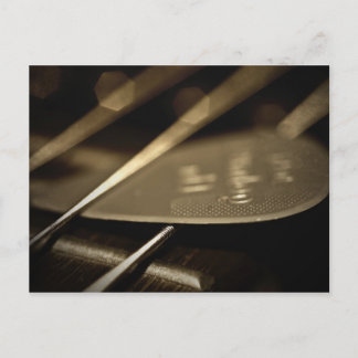 弦とスティック ポストカード