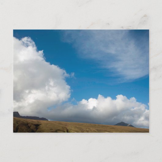 弦の上に立つ雲 ポストカード (正面)