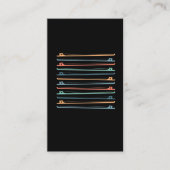 弦の楽器がボウリンのフィドルチェロ奏者 名刺 (正面)