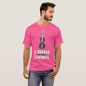 弦の王 バイオリン オーケストラ ミュージシャン Tシャツ (正面フル)