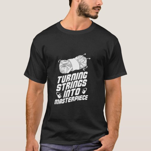 弦を傑作に変える Tシャツ (正面)