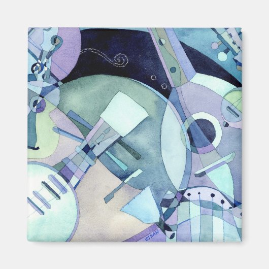 弦材楽器磁石 マグネット (正面)