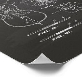 弦材楽器1960特許技術シャルボード ポスター (角)