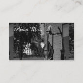 弦楽器の名刺 名刺 (裏面)