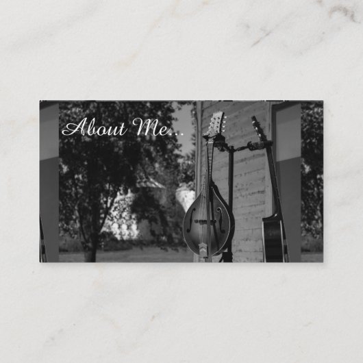 弦楽器の名刺 名刺 (裏面)