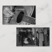 弦楽器の名刺 名刺 (正面/裏面)