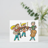 弦楽四重奏 ポストカード (スタンド正面)