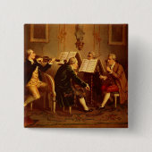 弦楽四重奏 缶バッジ (正面)