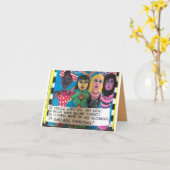 弱いときに強くなれ カード (黄色い花)