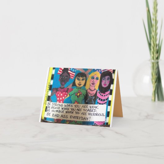 弱いときに強くなれ カード (正面)